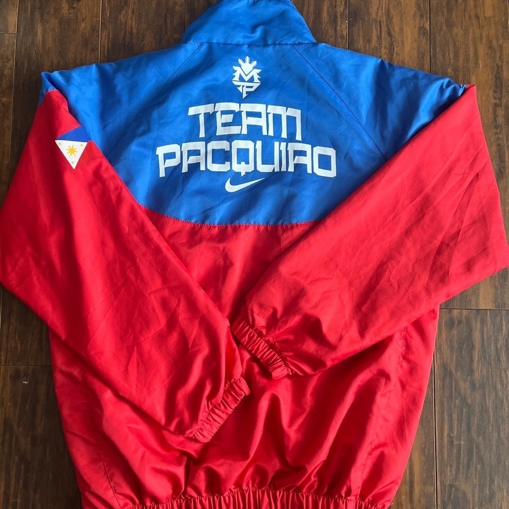 Elite Rare Team Manny Pacquiao Nike Windbreaker Jacket - Picture 3 of 4